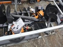 Wolverine SS  Hydr. Auger w/bits