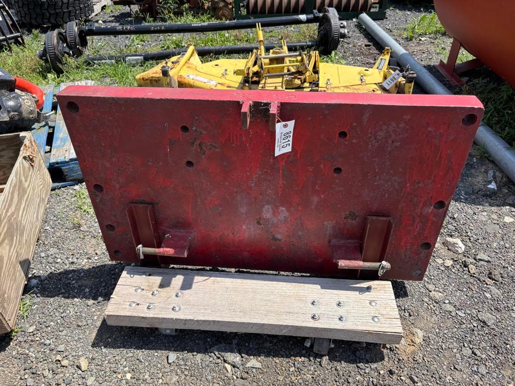 3pt Weight Balast