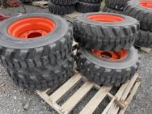 12-16.5 Tires on Wheels