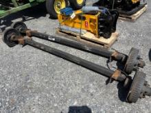 6000 LB Axle (pair)