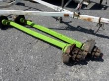 12,000 LB Axle (pair)