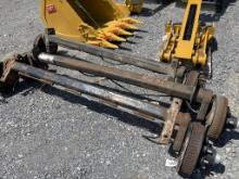 7,000 LB Axle (set of 3)