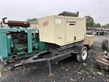 Ingersol Rand C40 Generator on Trailer