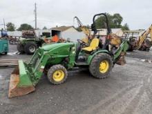 2014 John Deere 2032R 4WD Backhoe