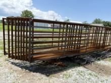 24ft Corral Panels w/ a 10ft Gate