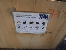 TPM Crate of Mini Excavator Attach.