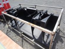 JCT QA Flat Grapple Bucket