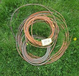Pile of copper piping