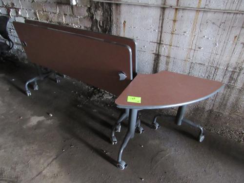 rolling confrence tables, 2 straight, 1 corners