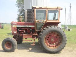 IH Farmall 1256 diesel turbo tractor w/ Hiniker cab