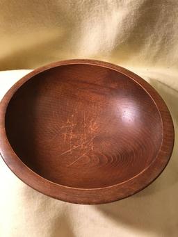 Modern Wooden Salad Bowl Set
