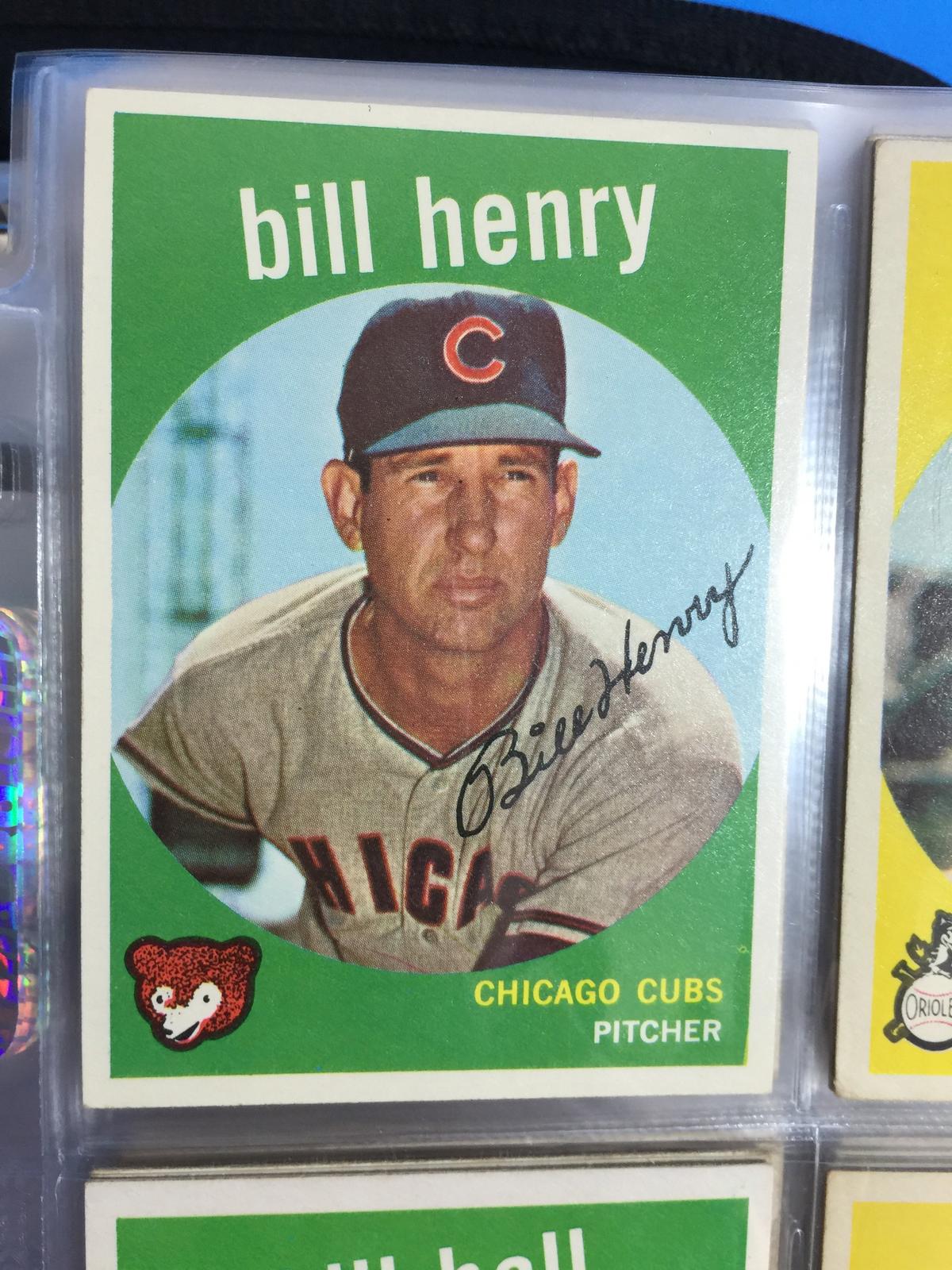 1959 Topps #46 Bill Henry Cubs