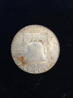 1949-S United States Franklin Half Dollar - 90% Silver Coin