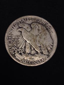 1939 United States Walking Liberty Half Dollar - 90% Silver Coin
