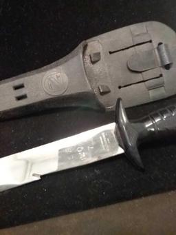 AMF Voit Swimaster Stainless Steel Scuba Knife With Sheath