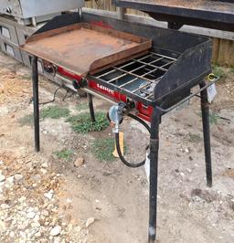 Camp Chef Tahoe Triple Propane Burner w/Griddle Insert