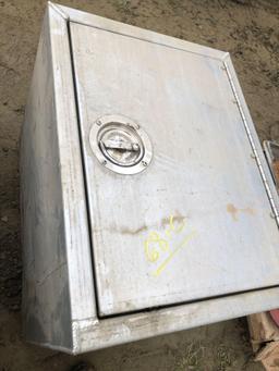 Upright side mount box, single door