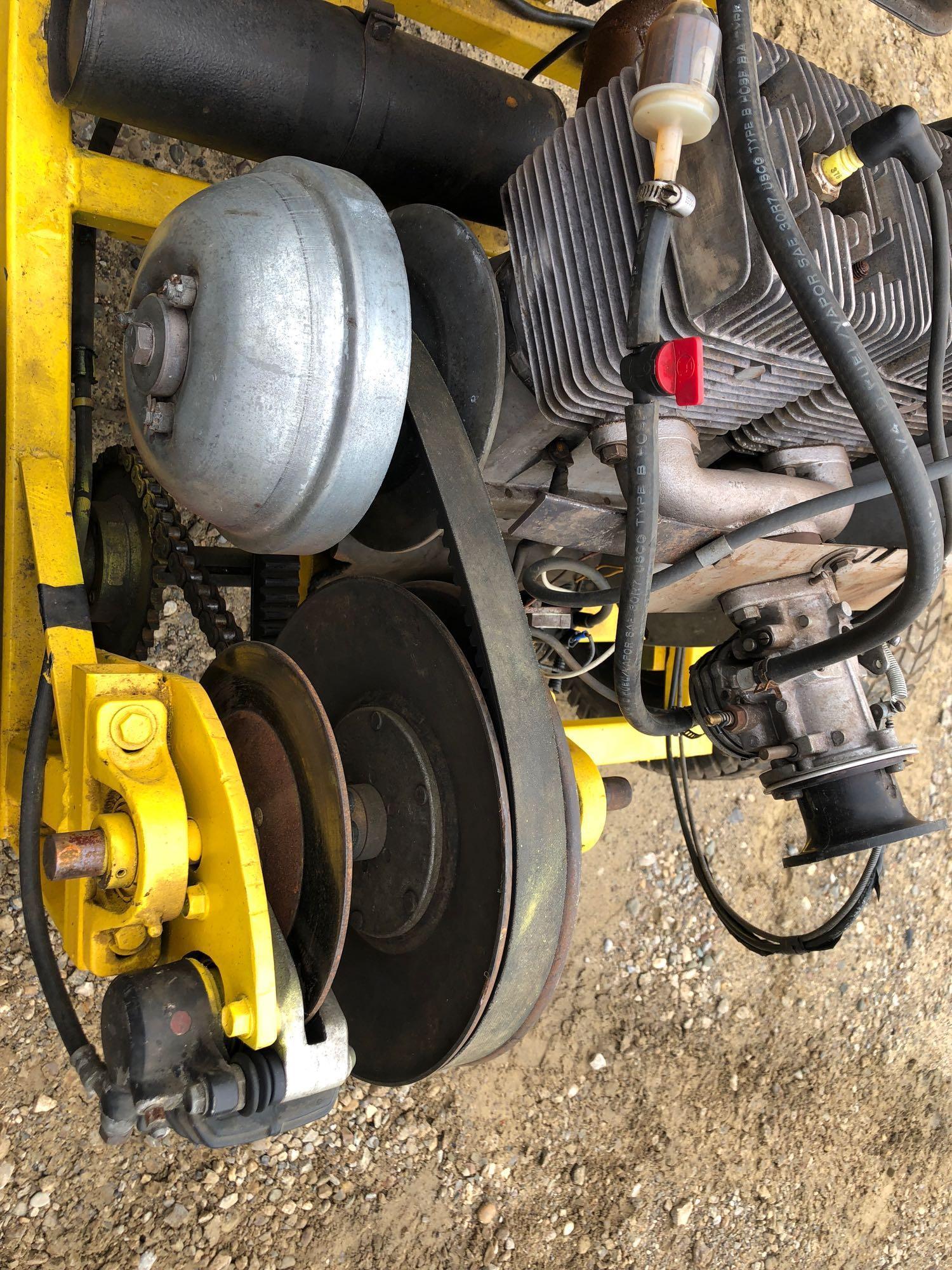 Homemade ?extremely fast? go cart.