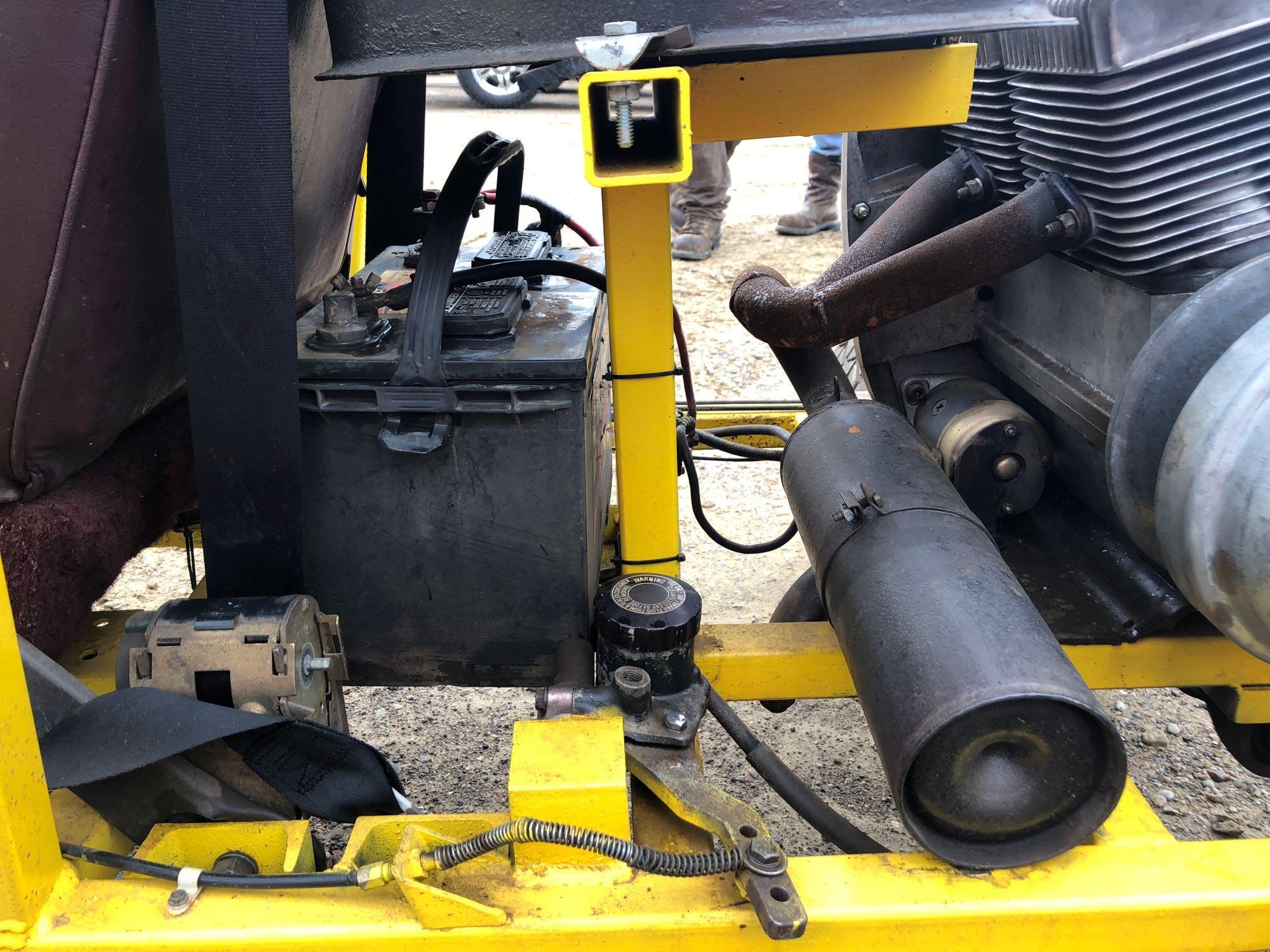 Homemade ?extremely fast? go cart.