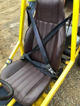 Homemade ?extremely fast? go cart.