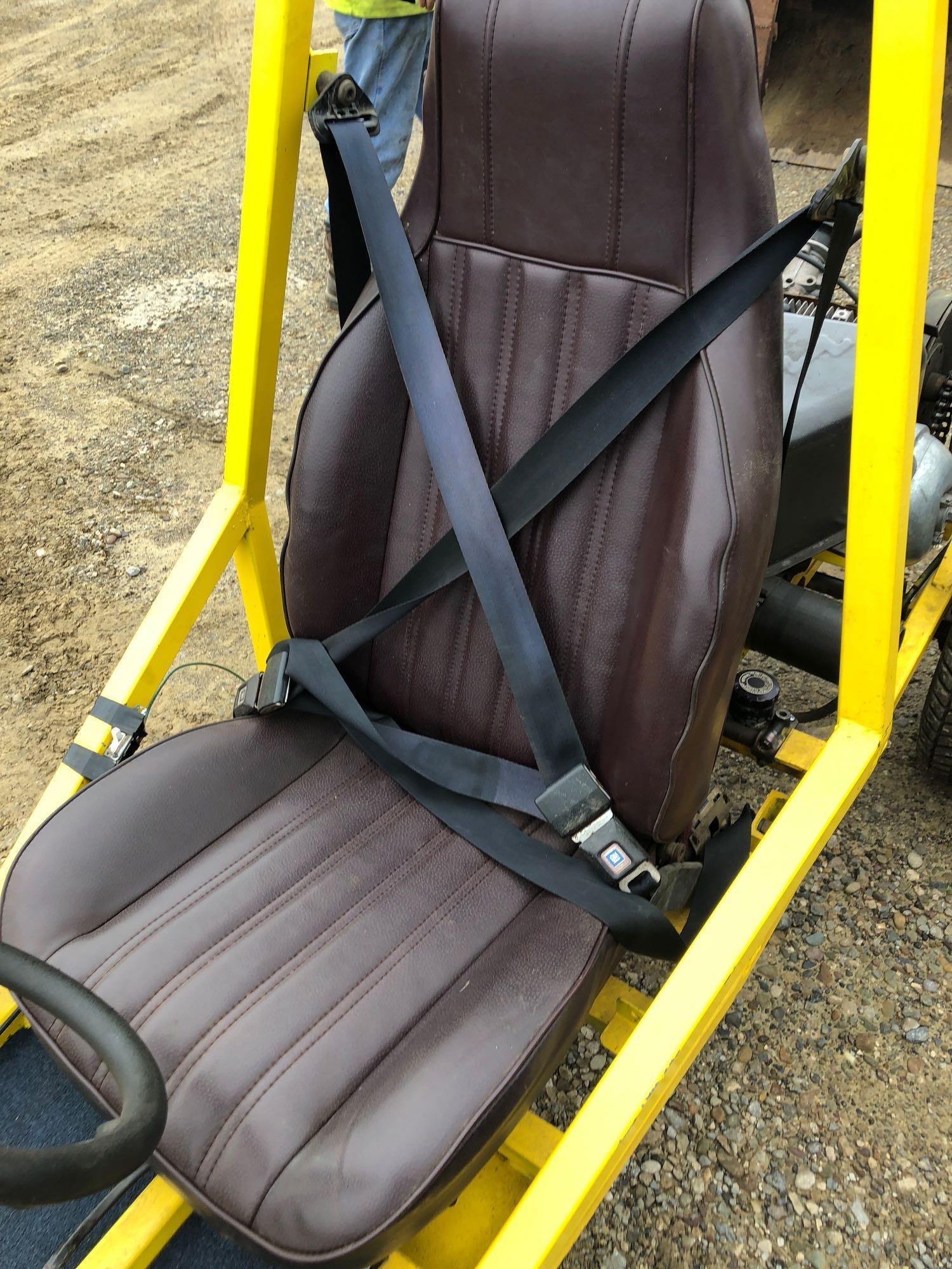 Homemade ?extremely fast? go cart.