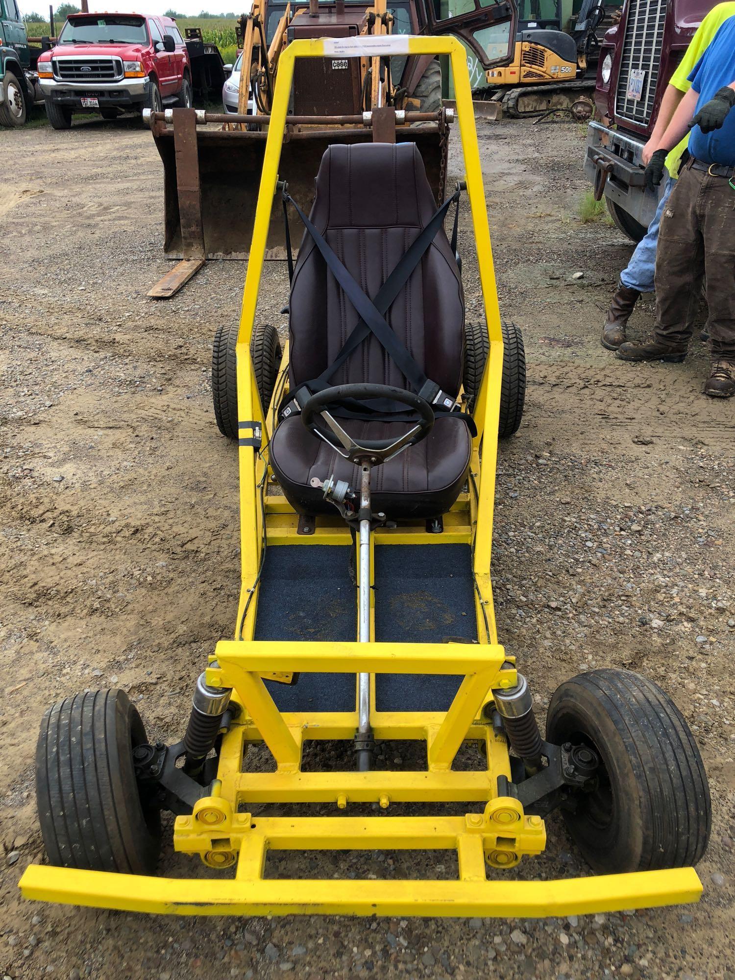 Homemade ?extremely fast? go cart.