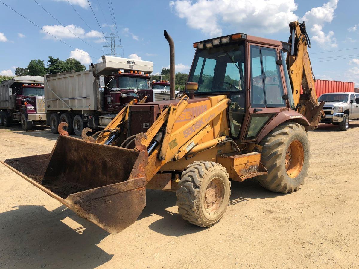1993 Case 580SK Turbo 4x4 Backhoe