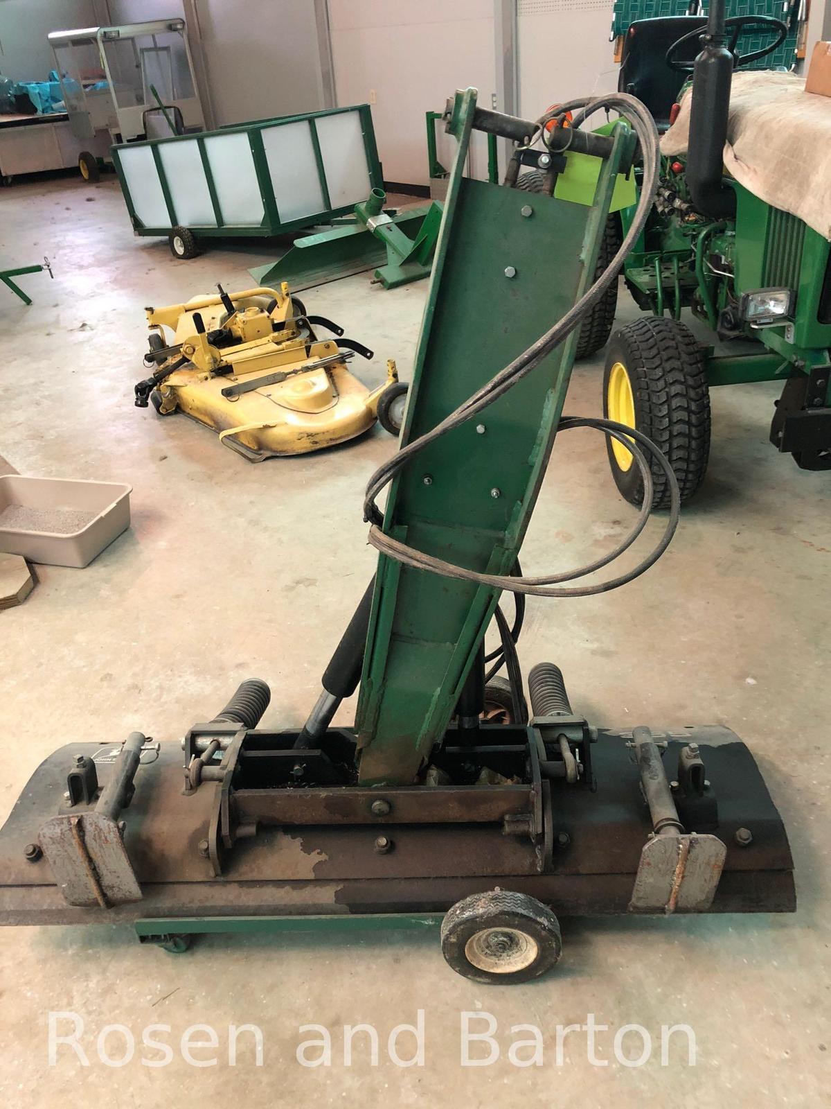 John Deere #365, 54 in hydraulic push blade