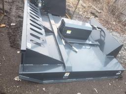 New Wolverine 72in Brush Hog Skid Steer Attachment
