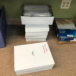 4 boxes of page protectors