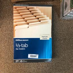 Legal file folders