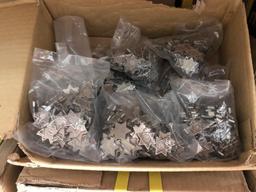 Box of Pewter Like Magen David stars