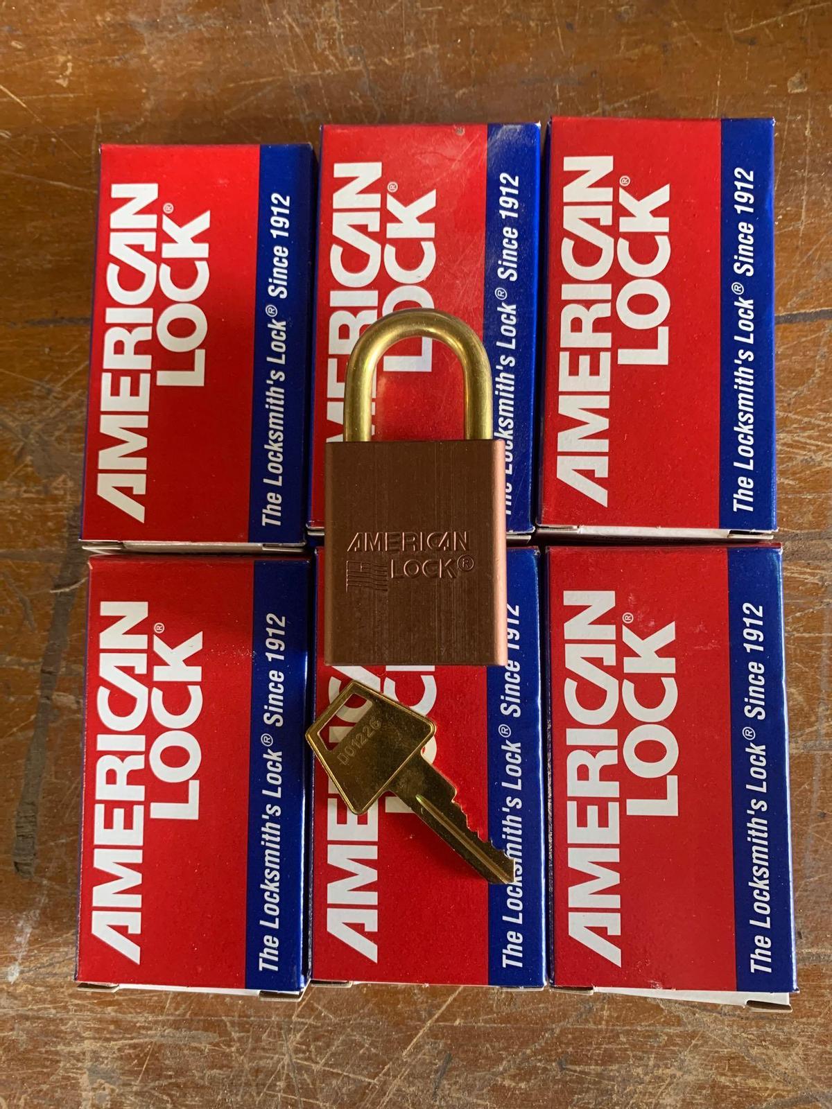 American lock pad locks