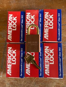 American lock pad locks