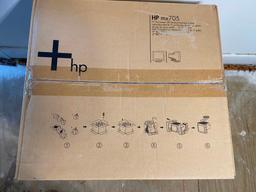 HP MX705 Flat Screen CRT Monitor, and Staples Paper Shredder
