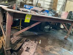 4' x 8' Industrial Rolling Work Table