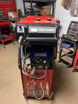 Matco Tools Mig Wire Feed Welder WFW250 w/ Aluminum Spool Adapter and HTP Spool Gun