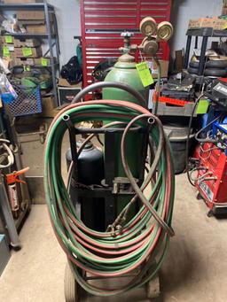 Oxygen/Acetylene Torch Set w/ Harris Gauges