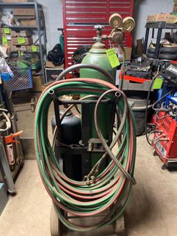 Oxygen/Acetylene Torch Set w/ Harris Gauges