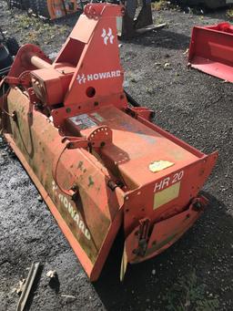 72in. HOWARD co. HR20 Rotavator/Tiller 3pt Attachment