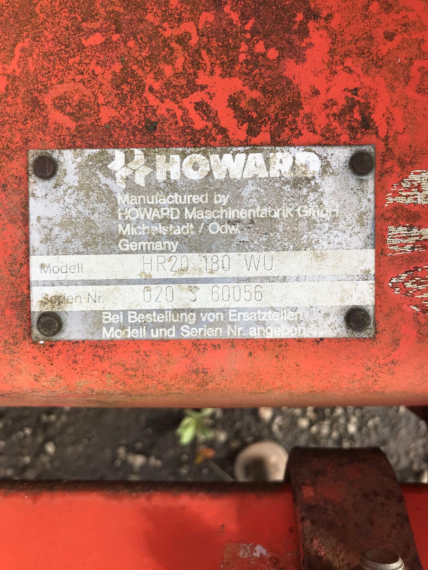 72in. HOWARD co. HR20 Rotavator/Tiller 3pt Attachment