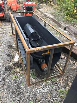 New Landhonor Co 68in Hydraulic Skidloader Auger Bucket Attachment