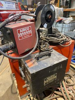 AirCo Arc Equipment Pulse Arc II 400 Programmable Welder w/ Med 40 Feeder
