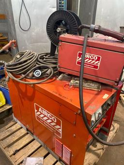 AirCo Arc Equipment Pulse Arc II 400 Programmable Welder w/ Med 40 Feeder
