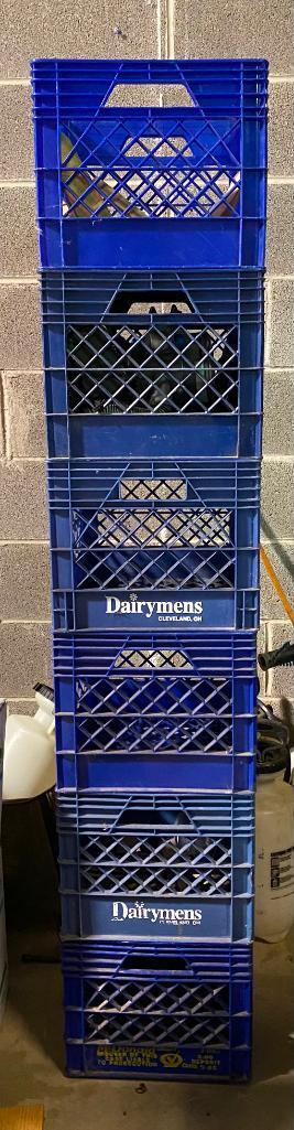 Five Milk Crates