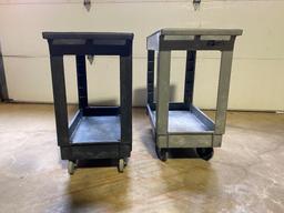 Two Rolling Carts