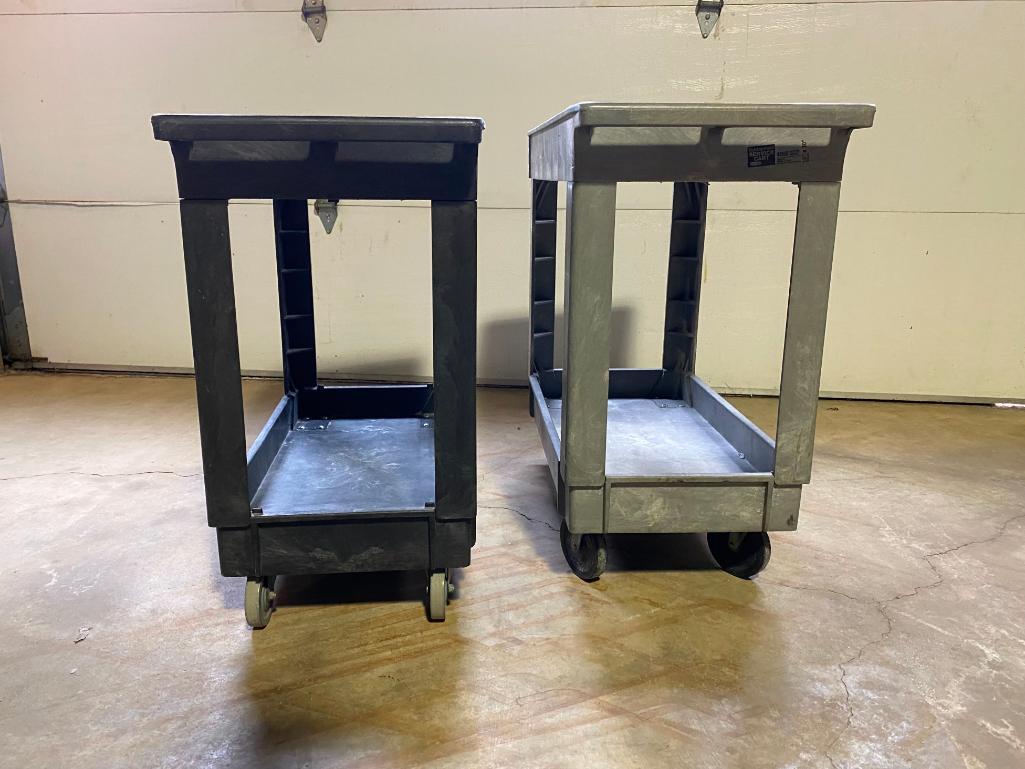 Two Rolling Carts