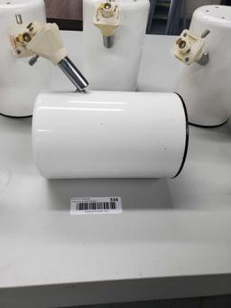 (6) LED Track Light Fixtures