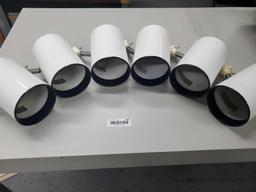 (6) LED Track Light Fixtures