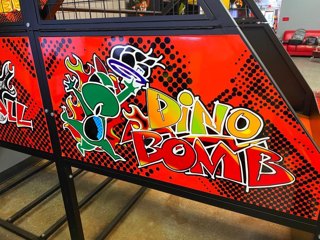 New Arcade Street Basketball Game Coin Operated Large Basketball Machine with 5 Basketballs